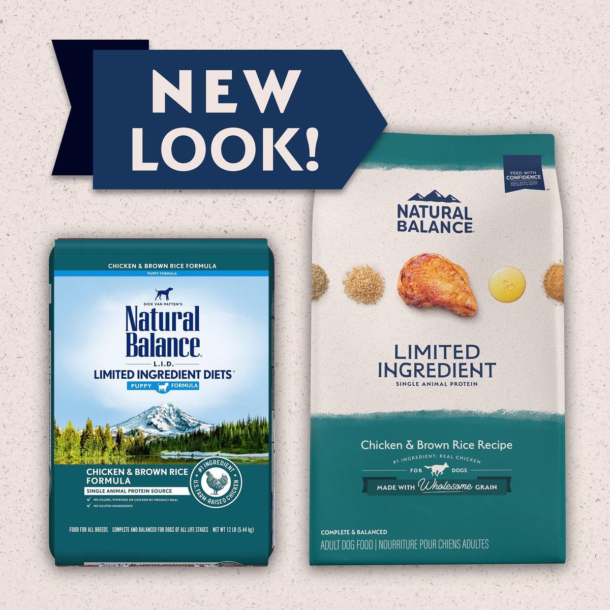 Natural Balance Limited Ingredient Diet Adult Dry Dog Food with Healthy Grains Chicken - Image 3