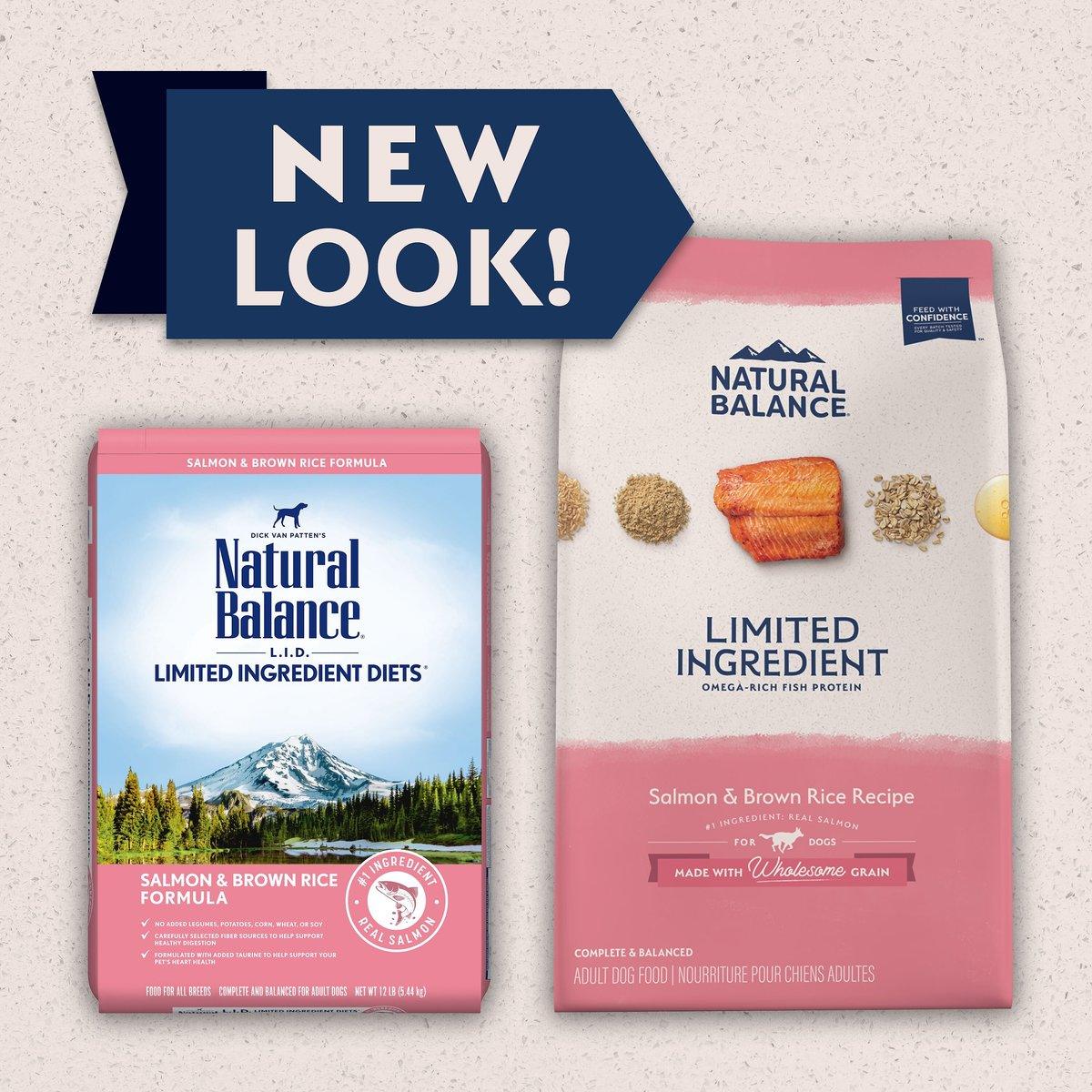 Natural Balance Limited Ingredient Diet Adult Dry Dog Food with Healthy Grains Salmon - Image 2