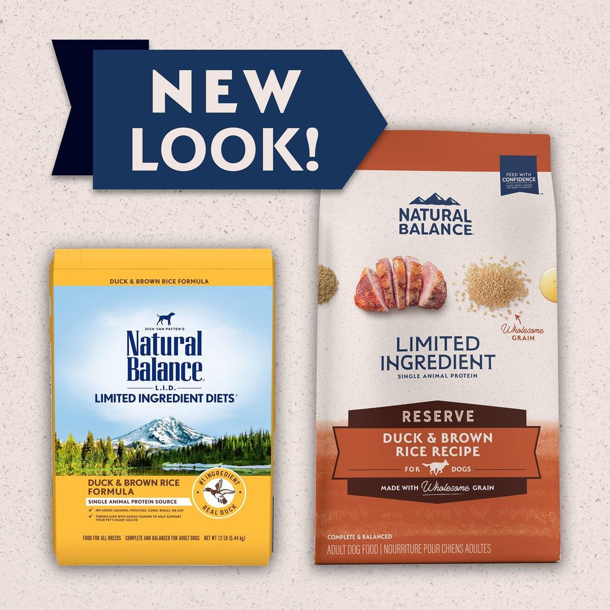 Natural Balance Limited Ingredient Diet Duck & Brown Rice Dog Food - Image 2