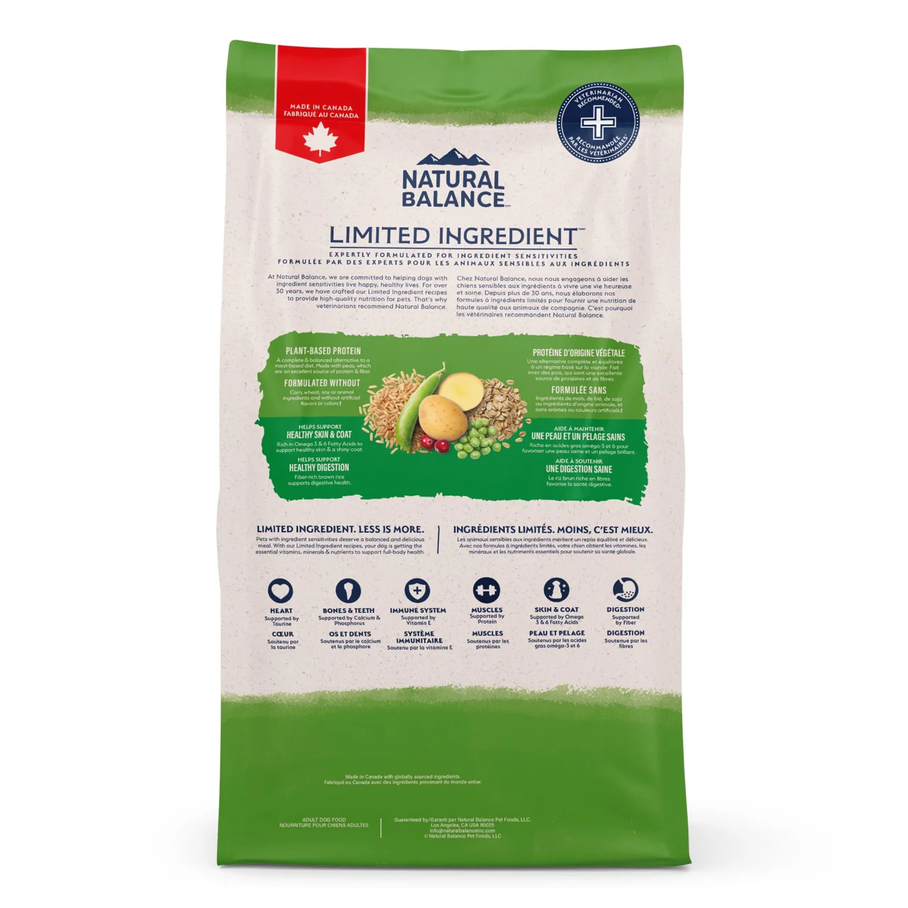 Natural Balance Limited Ingredient Diet Vegetarian Adult Dry Dog Food - Image 4