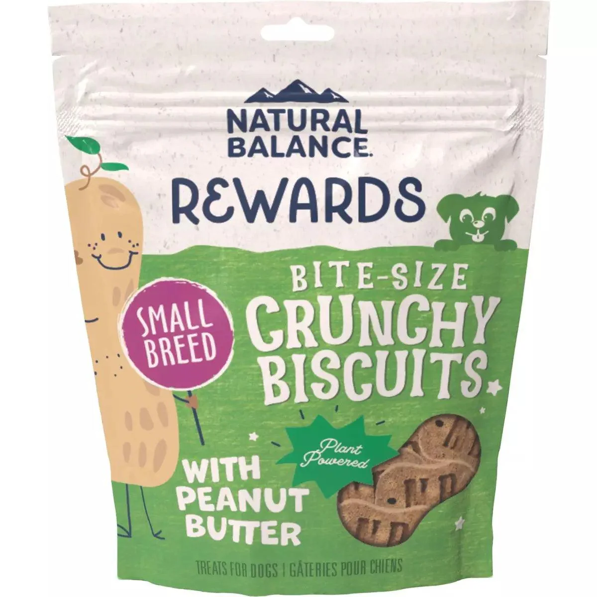 Natural Balance Peanut Butter Crunchy Biscuits Dog Treats - Image 8