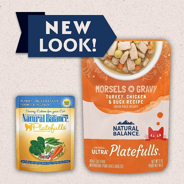 Natural Balance Platefulls Turkey Chicken, & Duck Wet Cat Food - Image 2