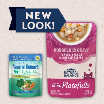 Natural Balance Platefulls Turkey, Salmon, & Chicken Wet Cat Food - Image 2