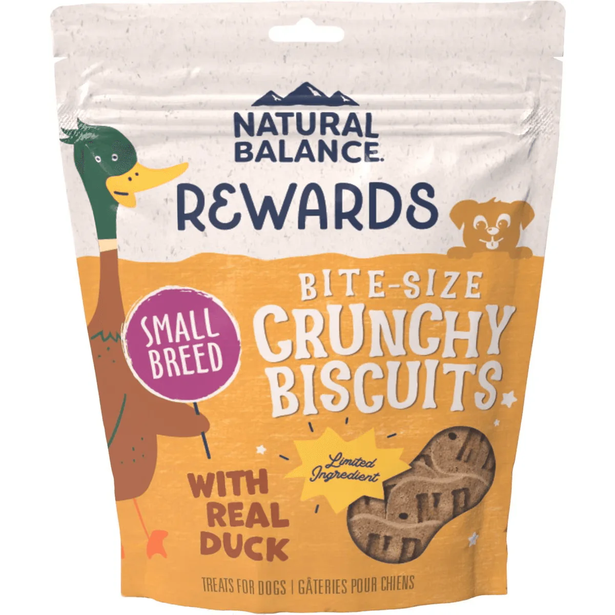 Natural Balance Rewards Crunchy Biscuits With Real Duck Dog Treats - Image 8