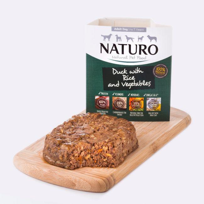 Naturo Canine Adult Tray Wet Dog Food Duck & Rice With Vegetables - Image 2