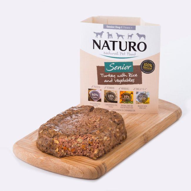 Naturo Canine Senior Tray Wet Dog Food Turkey & Rice With Vegetables - Image 2