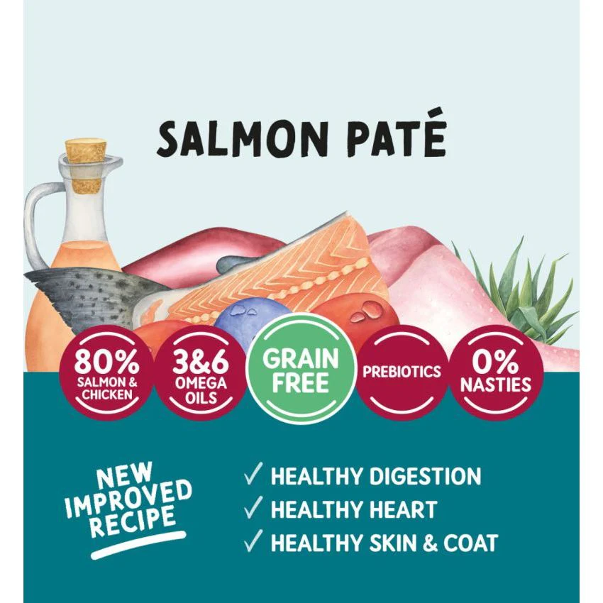 Naturo Cat Adult Pouch Salmon Pate - Image 2