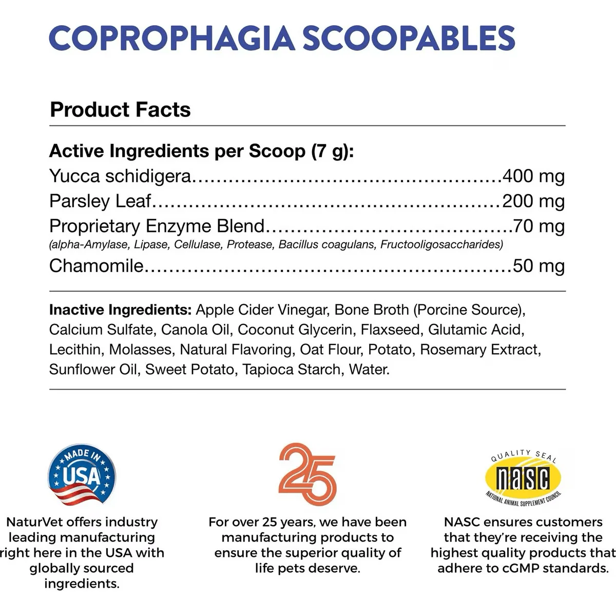 NaturVet Dog Scoopables Coprophagia - Image 3