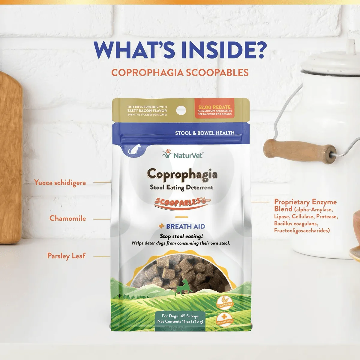 NaturVet Dog Scoopables Coprophagia - Image 7