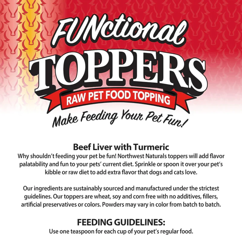 Northwest Naturals Functional Beef Liver & Tumeric - Image 2