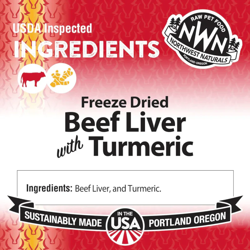 Northwest Naturals Functional Beef Liver & Tumeric - Image 3