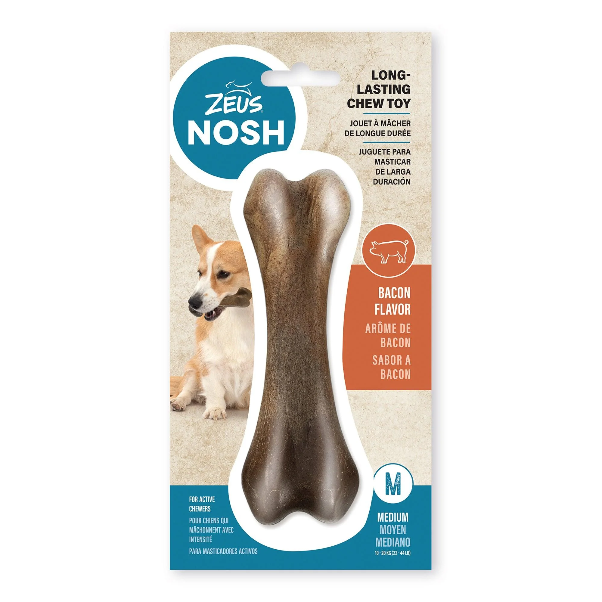 Nosh Strong Chew Bone Bacon - Image 3
