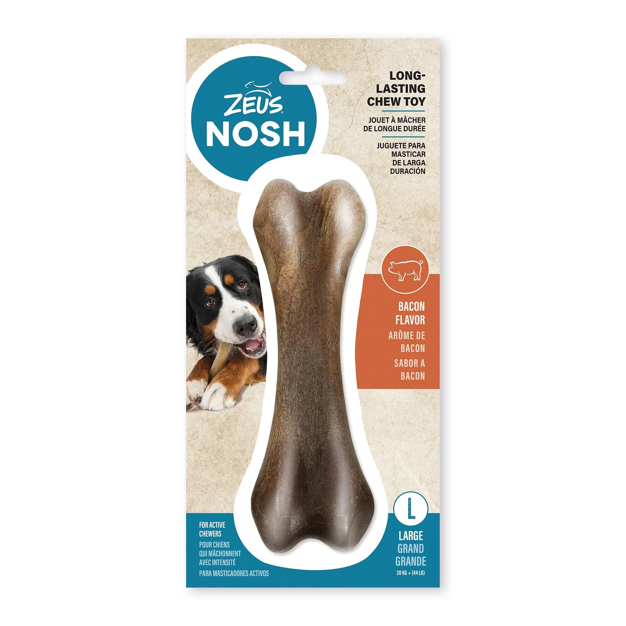 Nosh Strong Chew Bone Bacon - Image 4