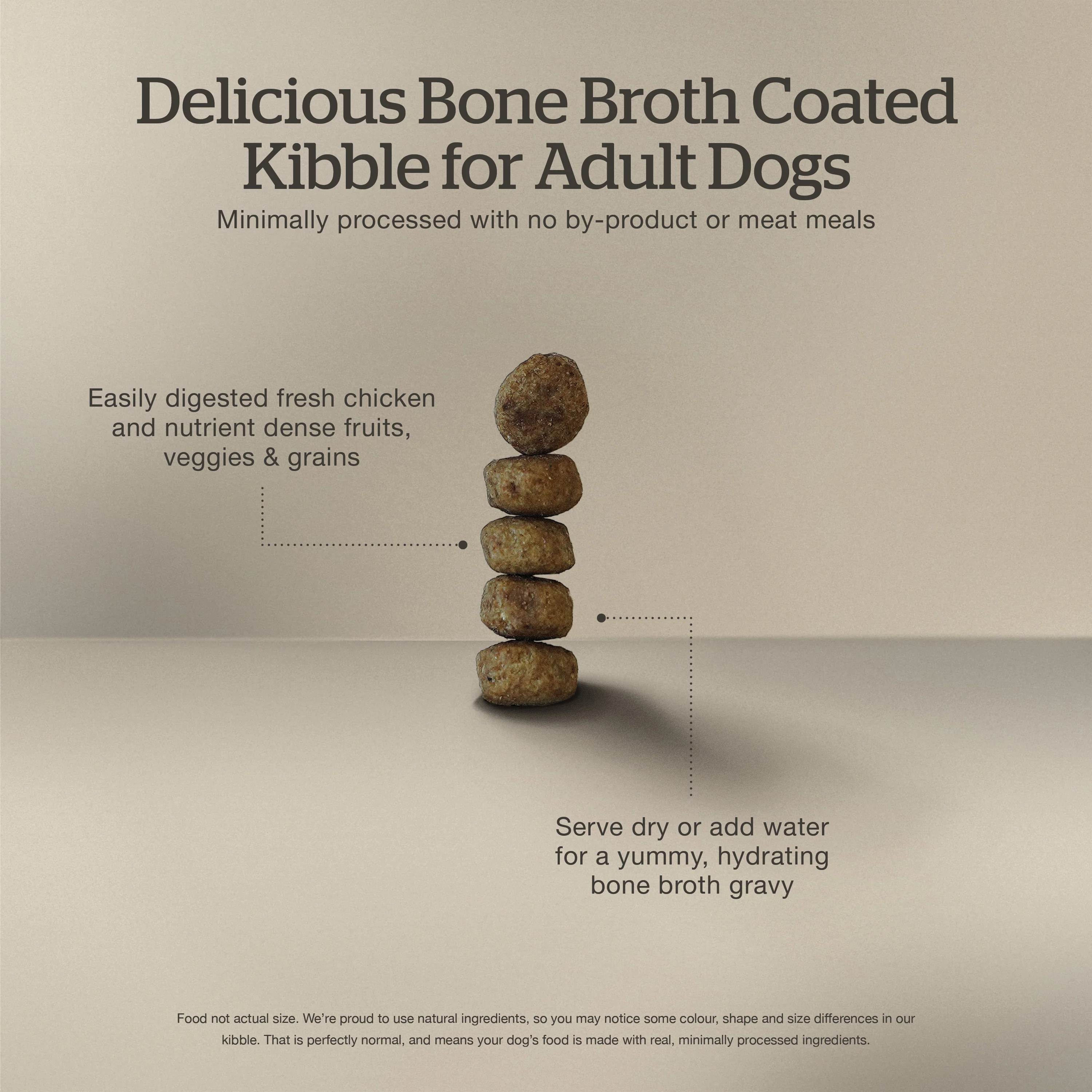 Now Fresh Good Gravy Chicken Coated in Bone Broth for Dogs - Image 4