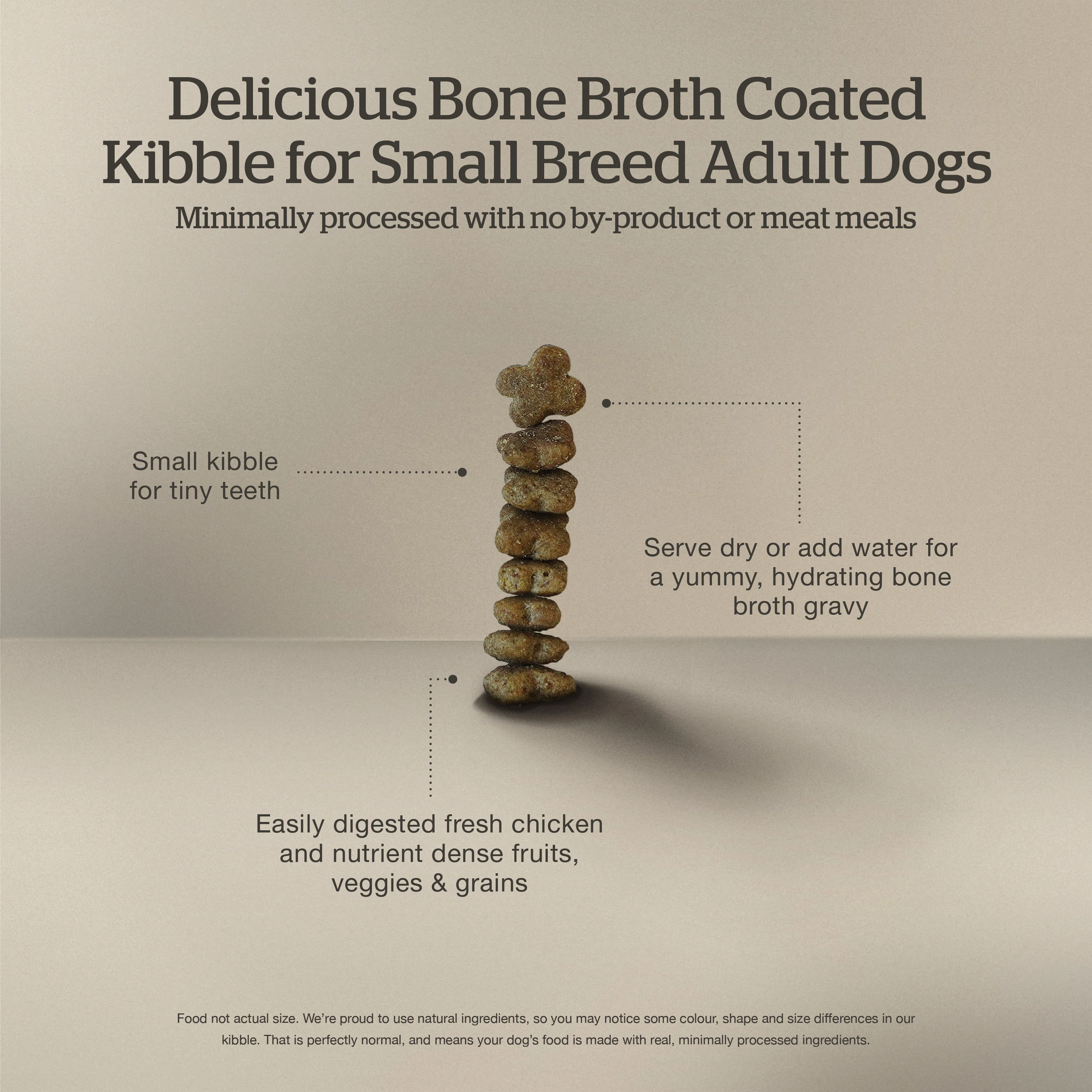 Now Fresh Good Gravy Small Breed Chicken Coated in Bone Broth for Dogs - Image 4