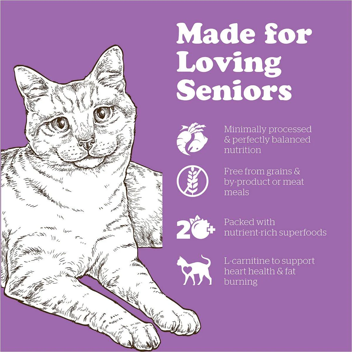 Now Fresh Grain Free Senior Weight Management Recipe For Cats - Image 3