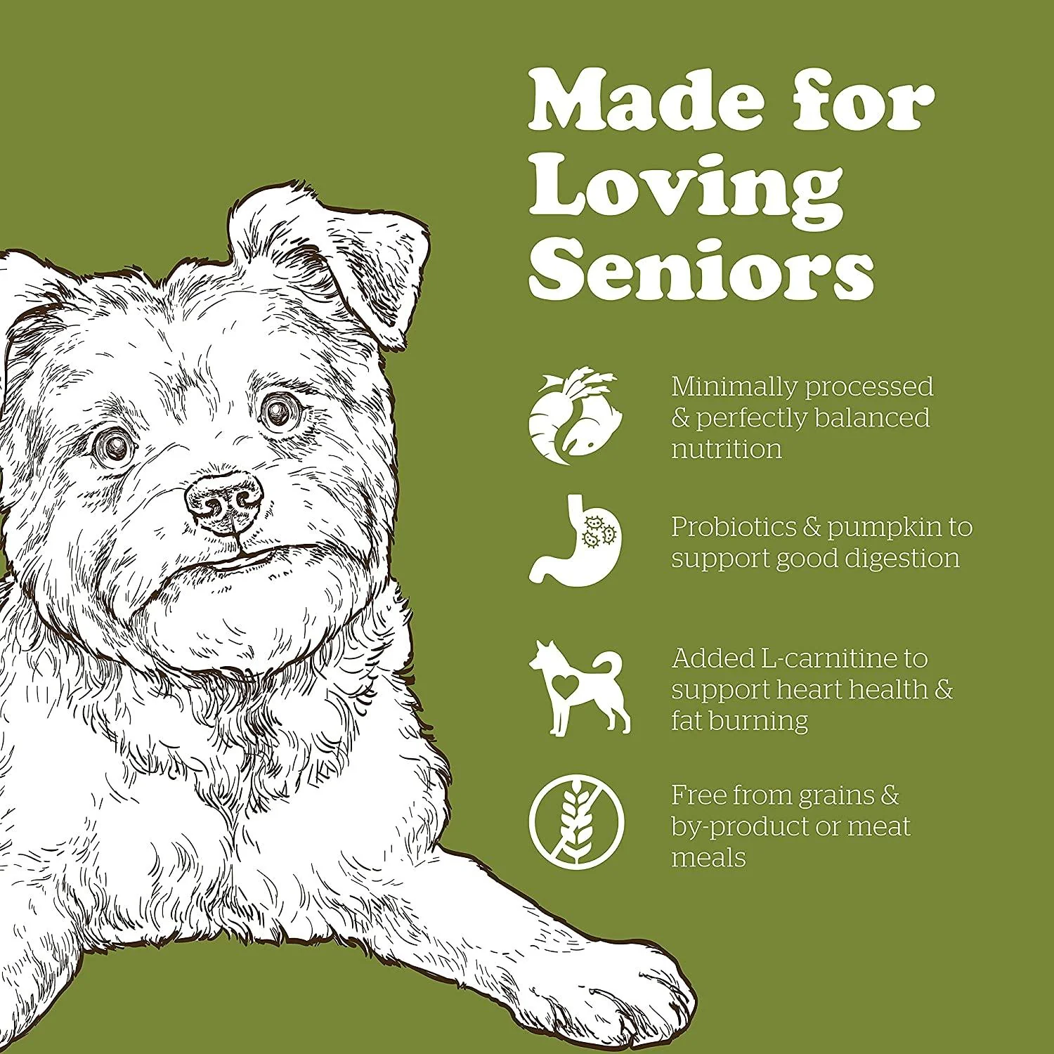 Now Fresh Grain Free Small Breed Senior Turkey, Salmon, & Duck Recipe for dogs - Image 3