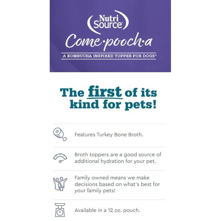 Nutri Source Come Pooch A Turkey Broth - Image 2