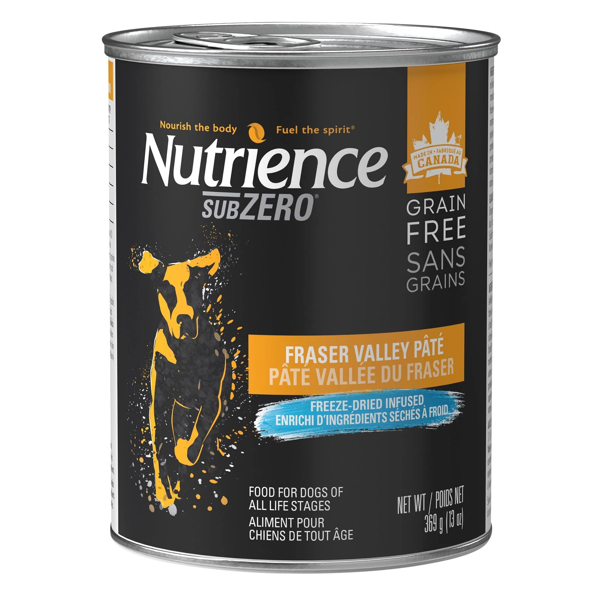 Nutrience Canned Adult Dog Food Grain Free SubZero Fraser Valley