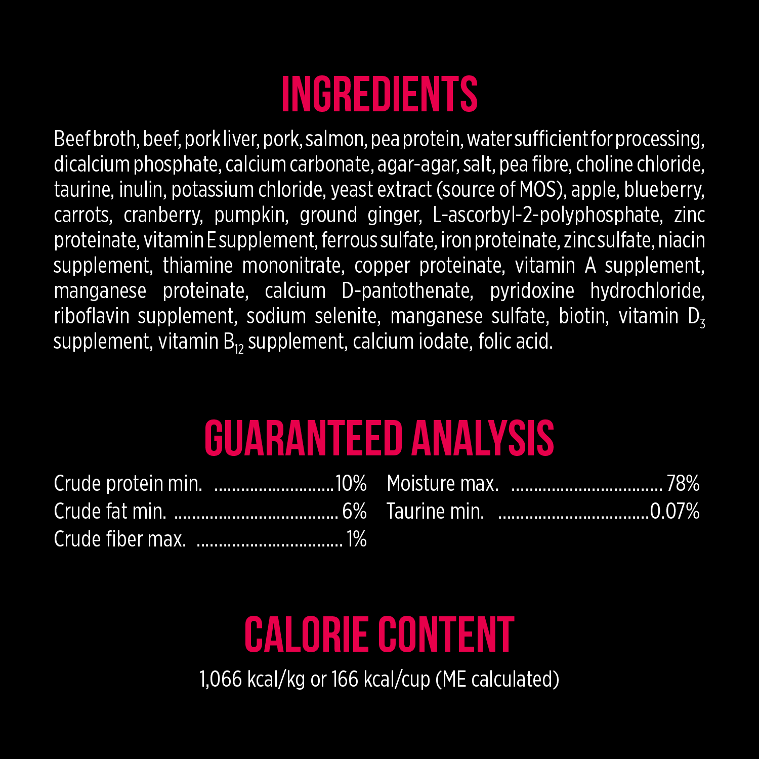 Nutrience Canned Cat Food Grain Free SubZero Pâté Prairie Red - Image 4