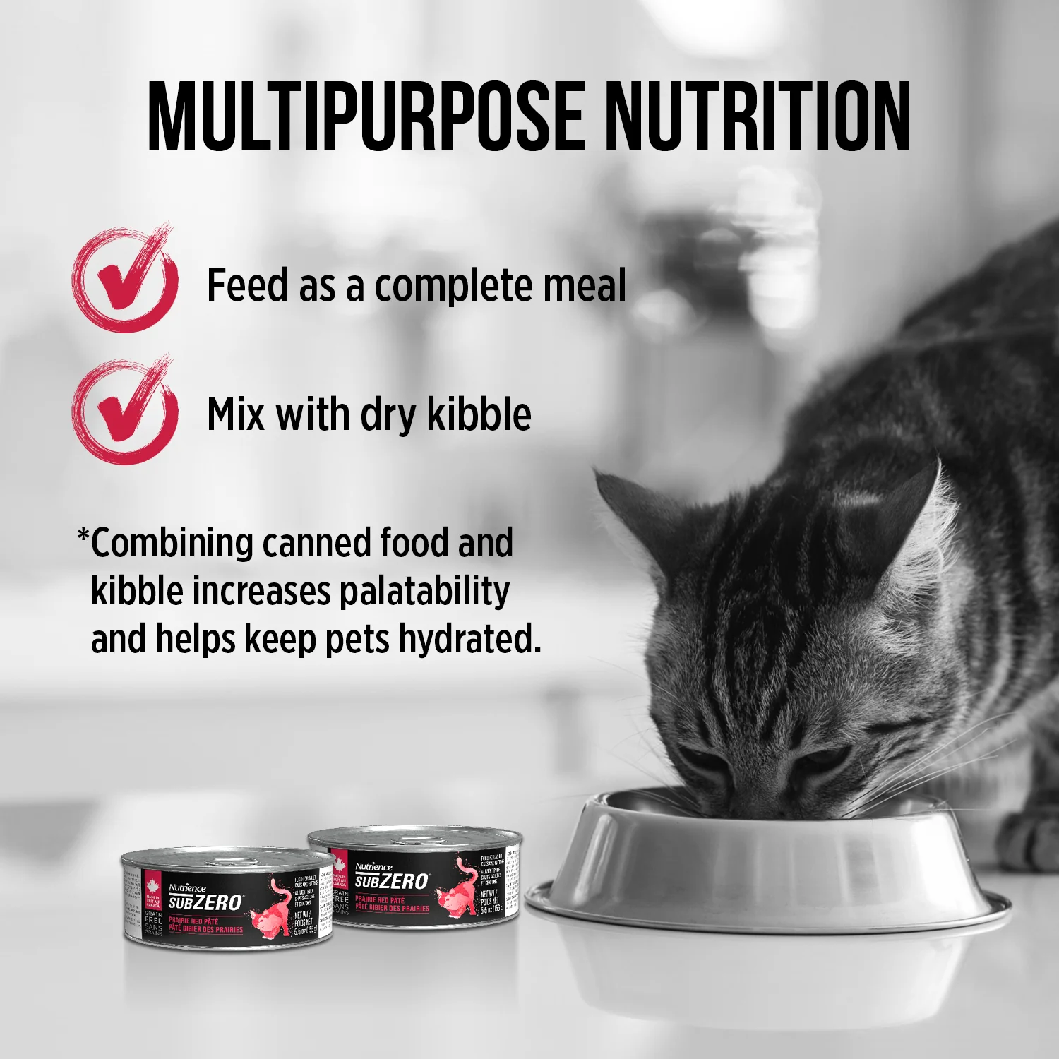 Nutrience Canned Cat Food Grain Free SubZero Pâté Prairie Red - Image 5