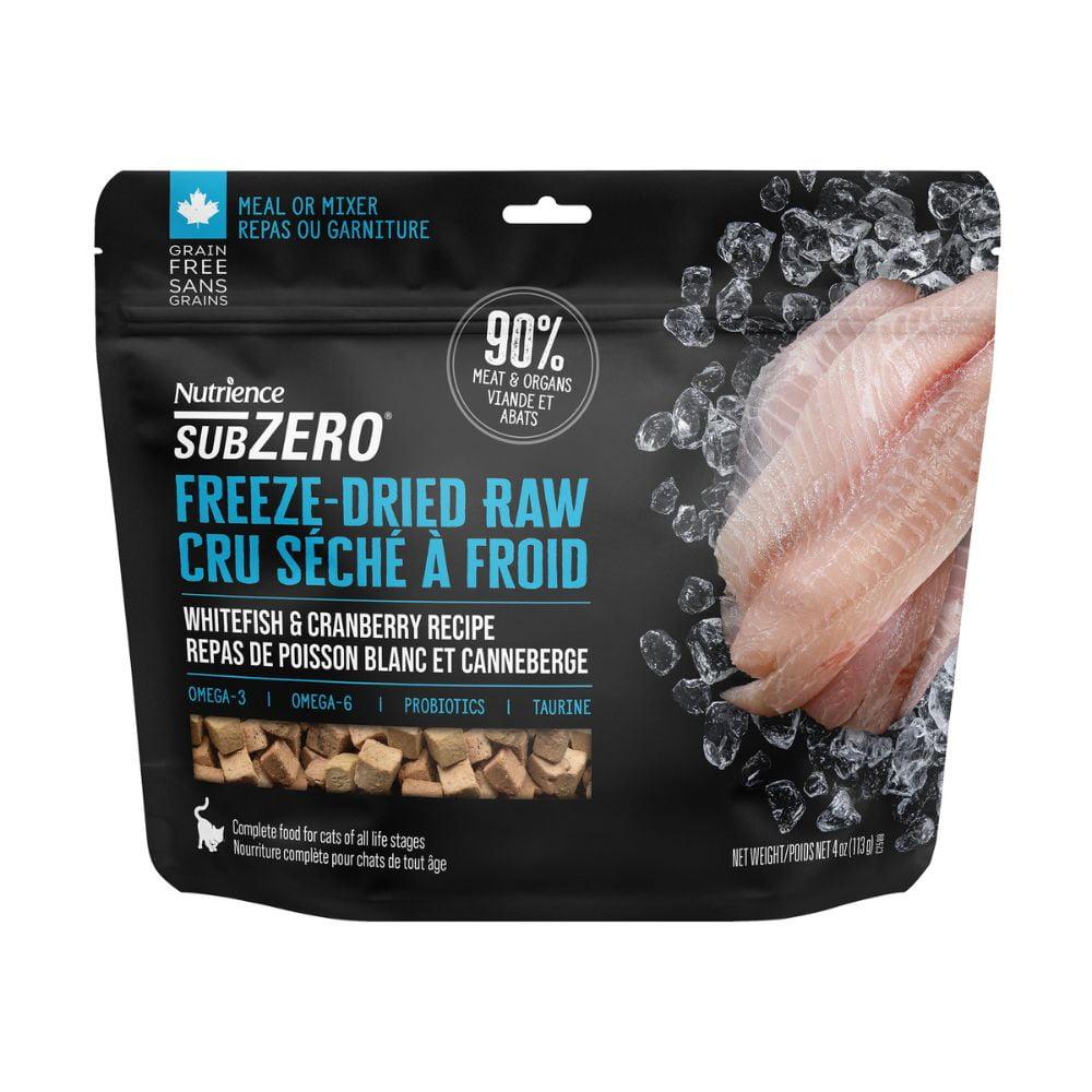 Nutrience Cat Grain Free Subzero Freeze Dried Raw Whitefish & Cranberry