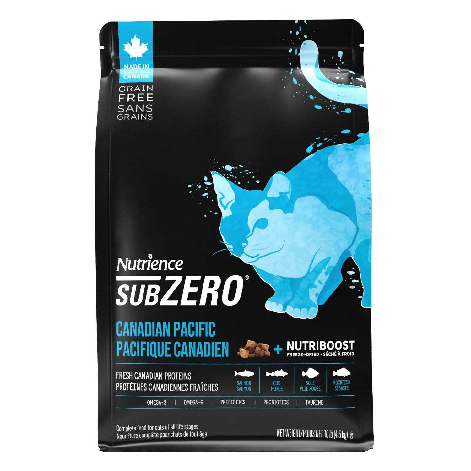 Nutrience Grain Free Cat Food SubZero Canadian Pacific - Image 2