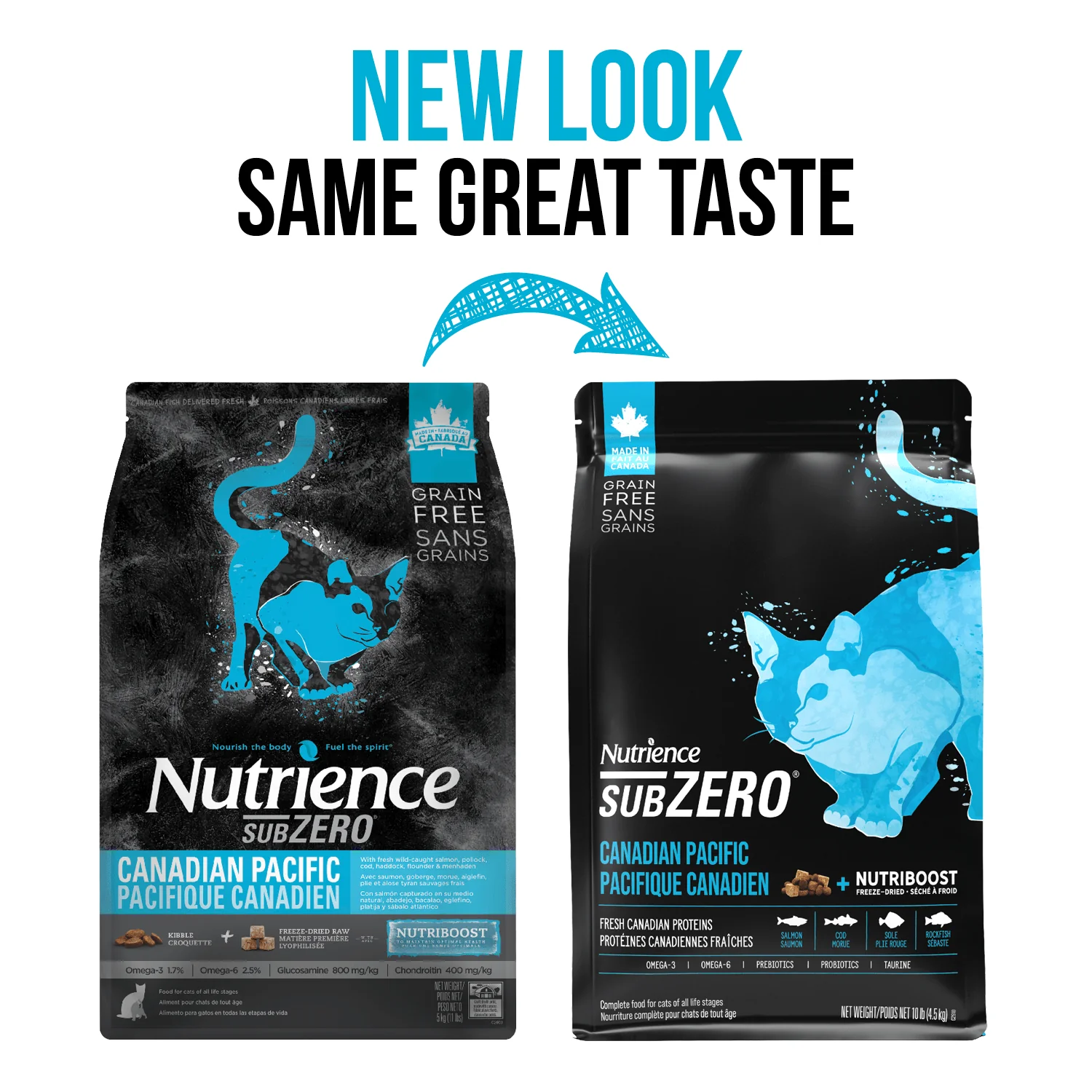 Nutrience Grain Free Cat Food SubZero Canadian Pacific - Image 4
