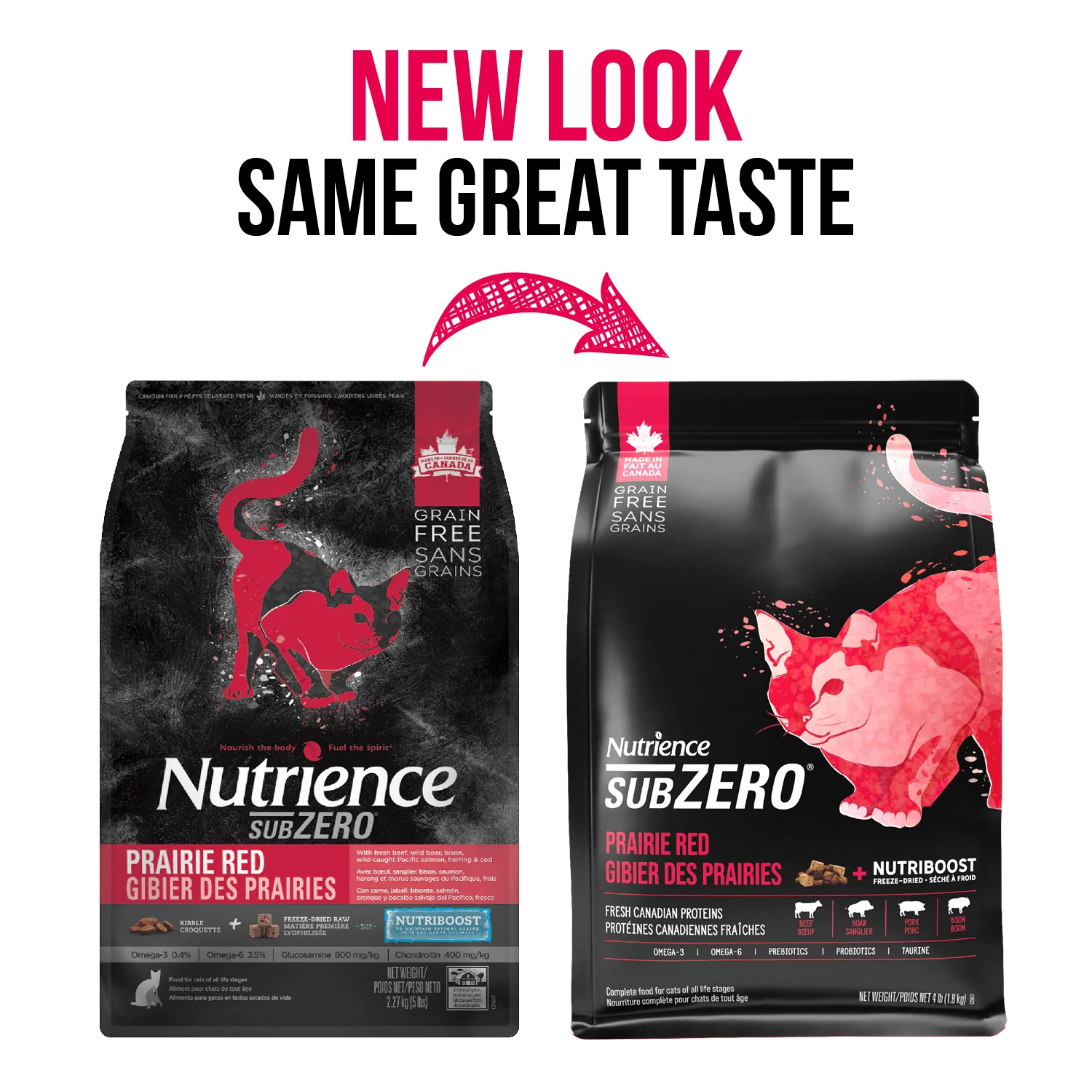 Nutrience Grain Free Cat Food SubZero Prairie Red - Image 3