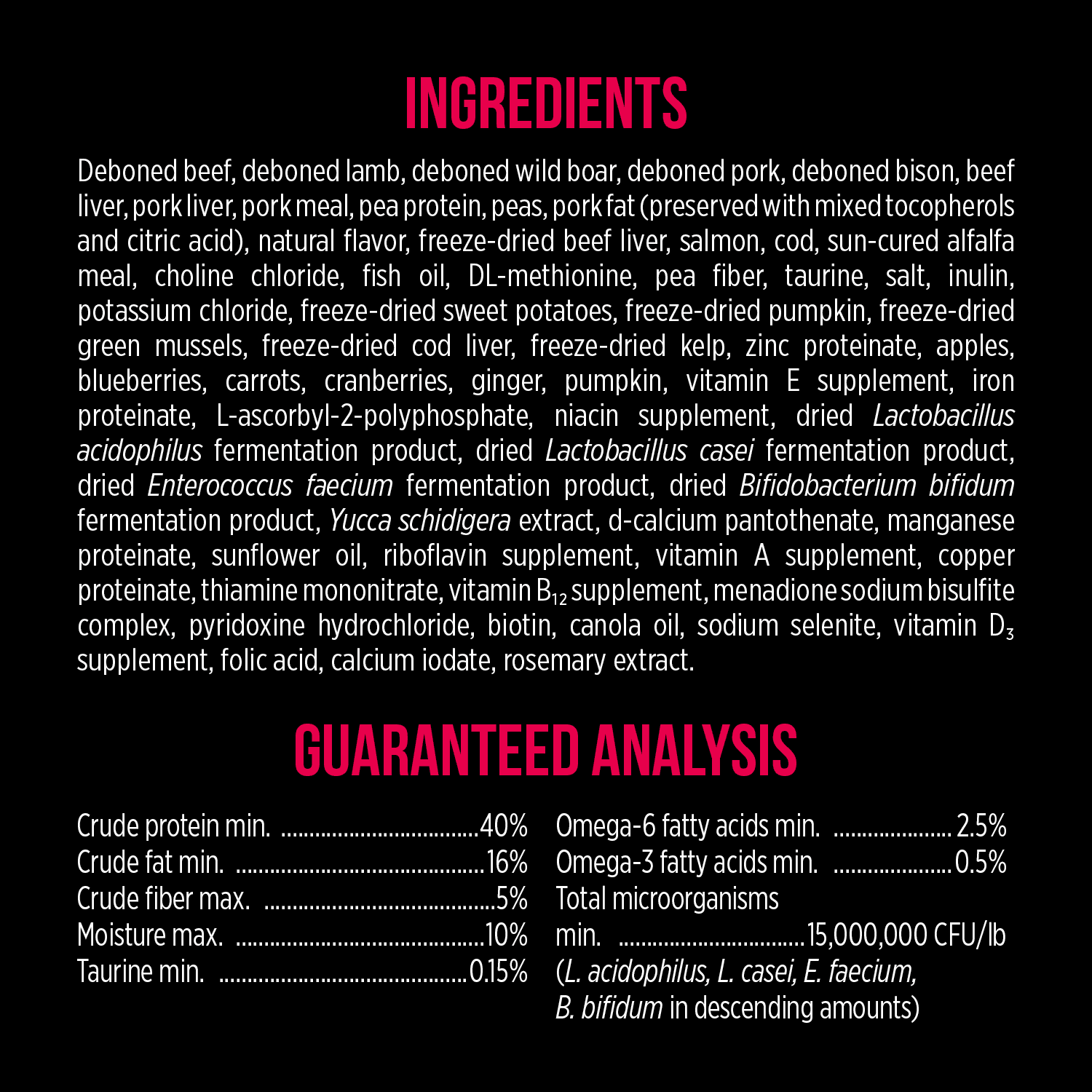 Nutrience Grain Free Cat Food SubZero Prairie Red - Image 8