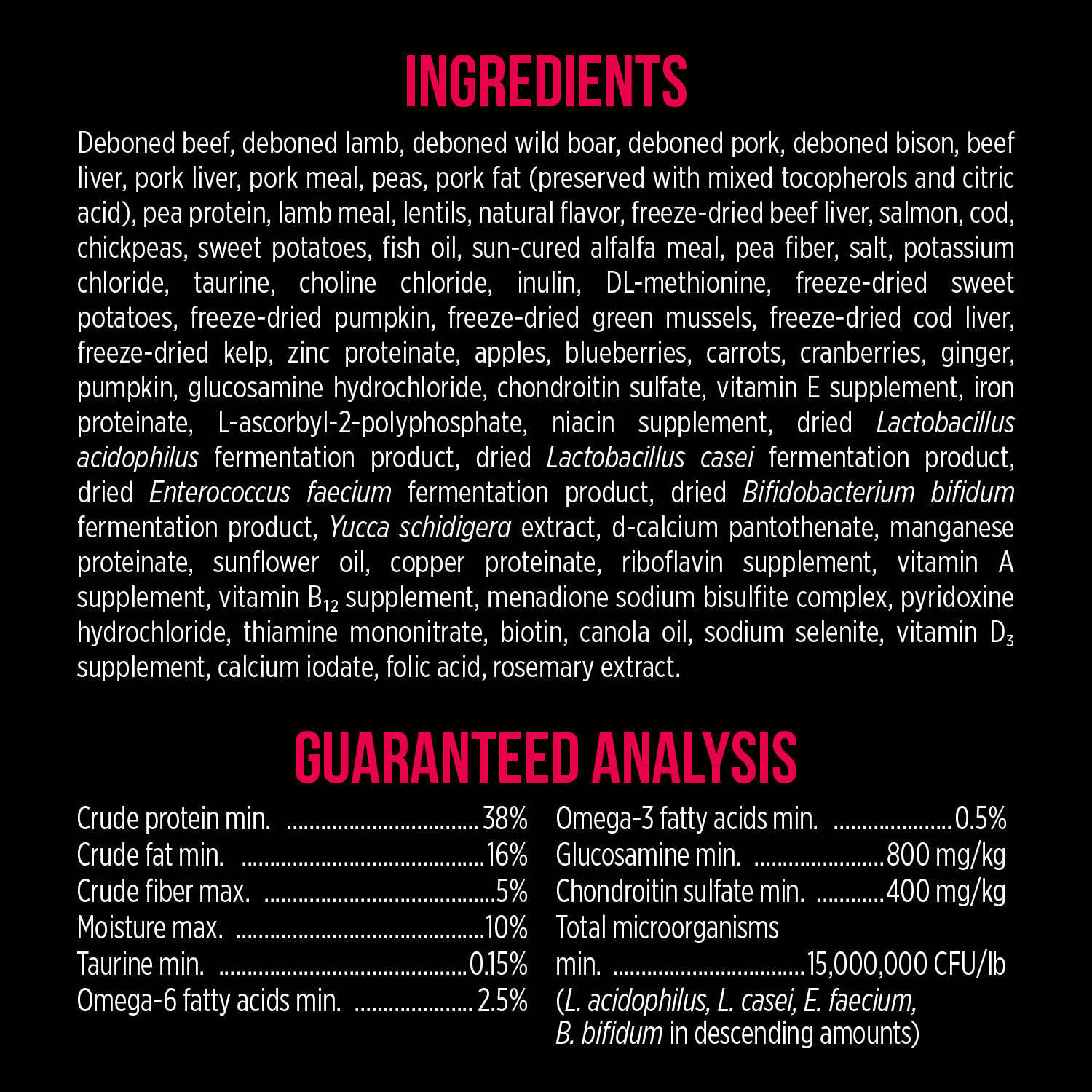 Nutrience Grain Free Dog Food SubZero Prairie Red - Image 8