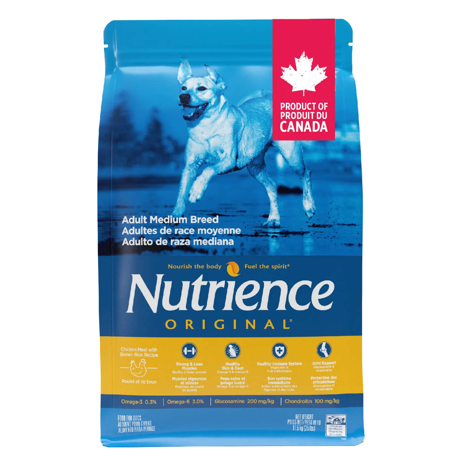 Nutrience Original Dog Food Medium Breed Chicken & Rice