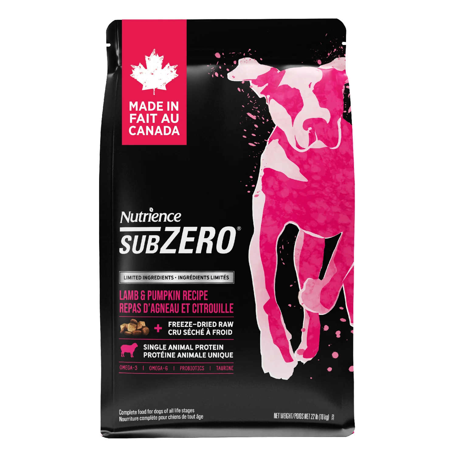 Nutrience SubZero Lamb & Pumpkin Limited Ingredient Dog Food