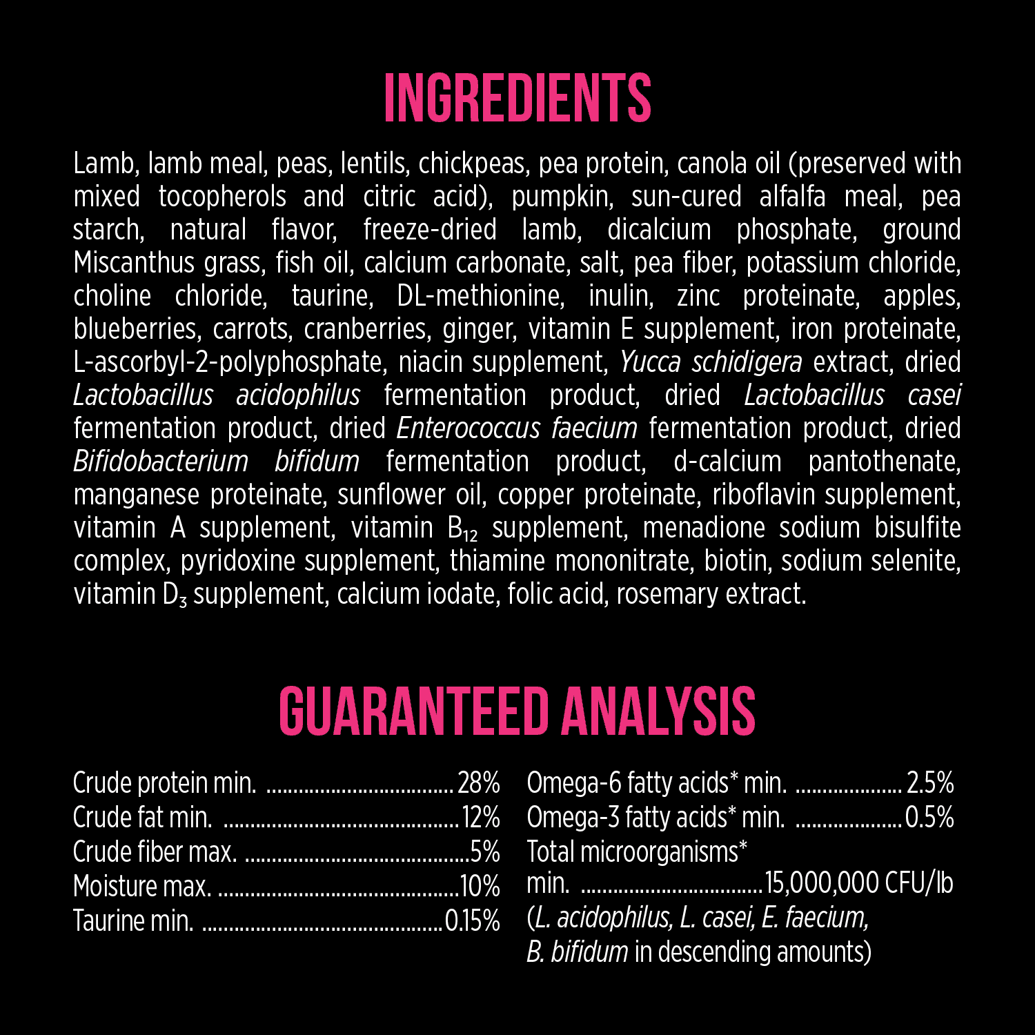 Nutrience SubZero Lamb & Pumpkin Limited Ingredient Dog Food - Image 7