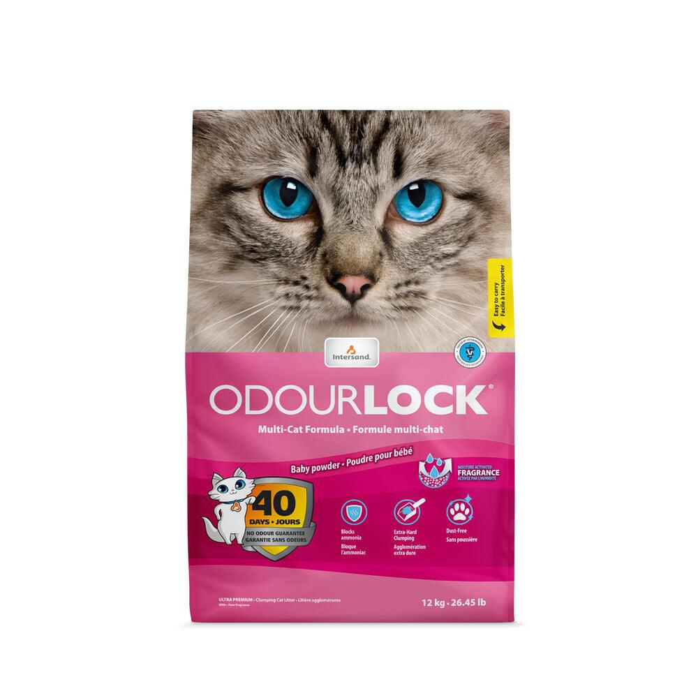 Odourlock Ultra Premium Baby Powder Clumping Litter