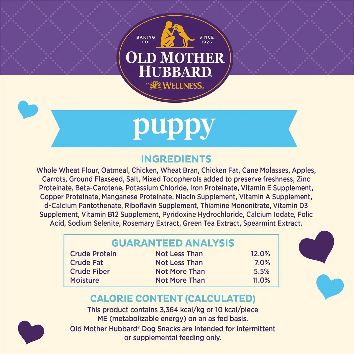 Old Mother Hubbard Classic Puppy Natural Mini Oven-Baked Biscuits Dog Treats - Image 4