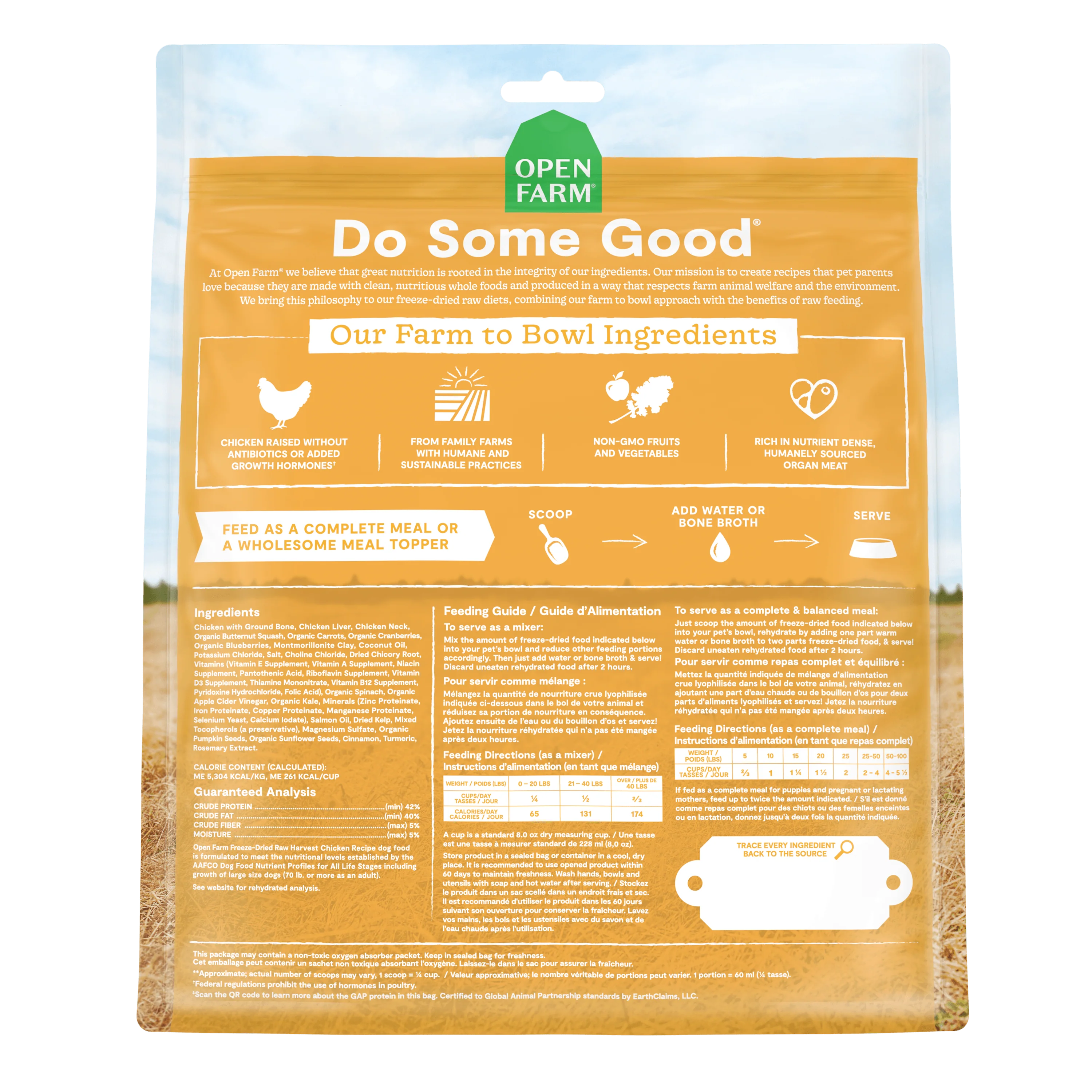Open Farm Dog Food Harvest Chicken Freeze Dried Raw - Image 3