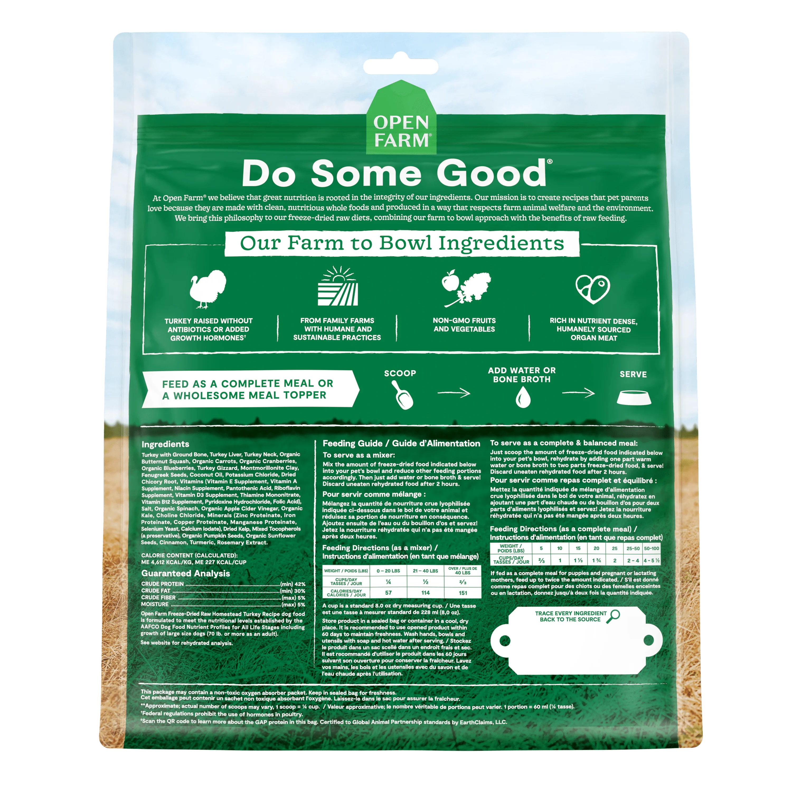 Open Farm Dog Food Homestead Turkey Freeze Dried Raw - Image 3