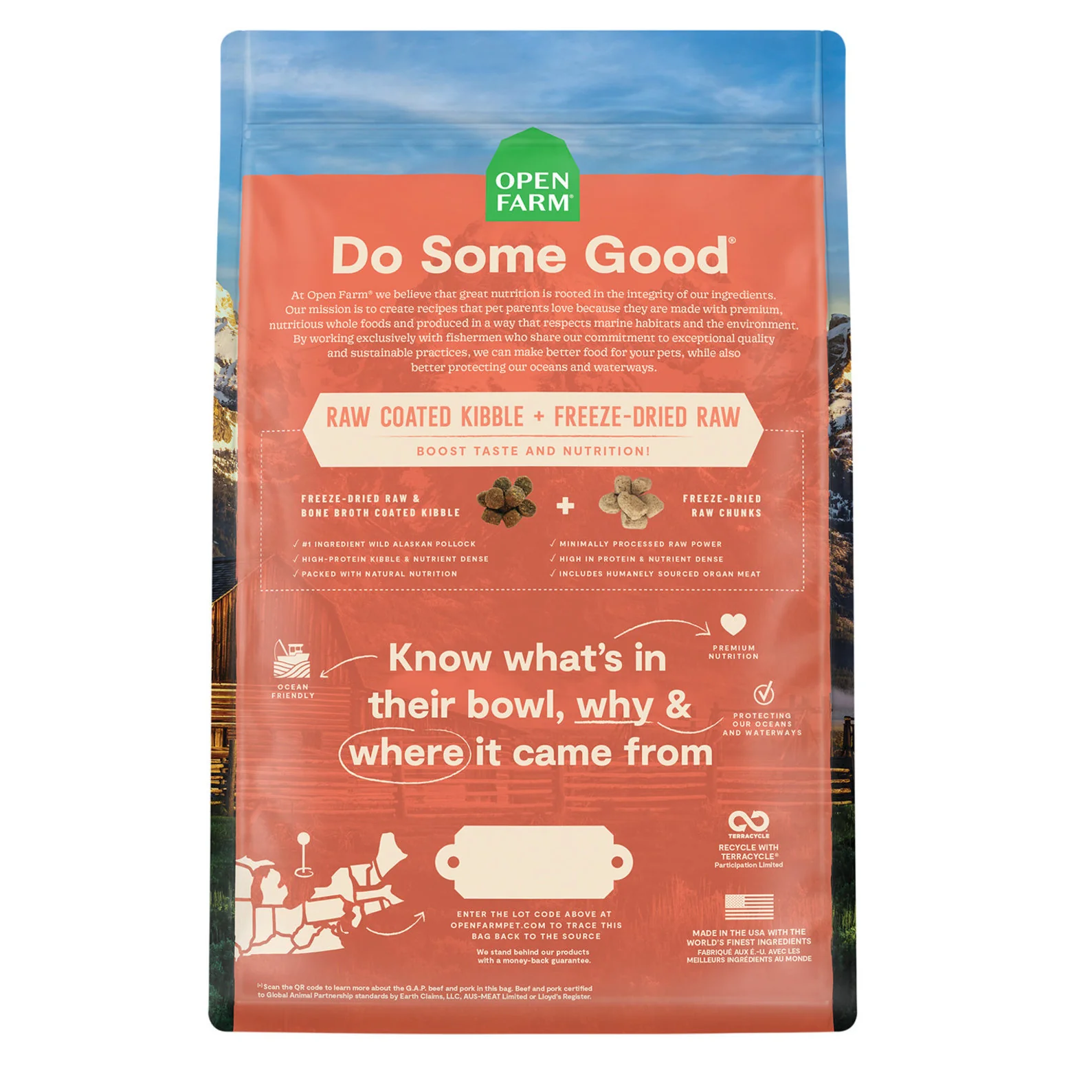 Open Farm Dog Rawmix Ancient Grains Tide & Terrain - Image 2