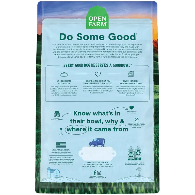 Open Farm GoodBowl Grass-Fed Beef & Brown Rice Recipe for Dogs - Image 2