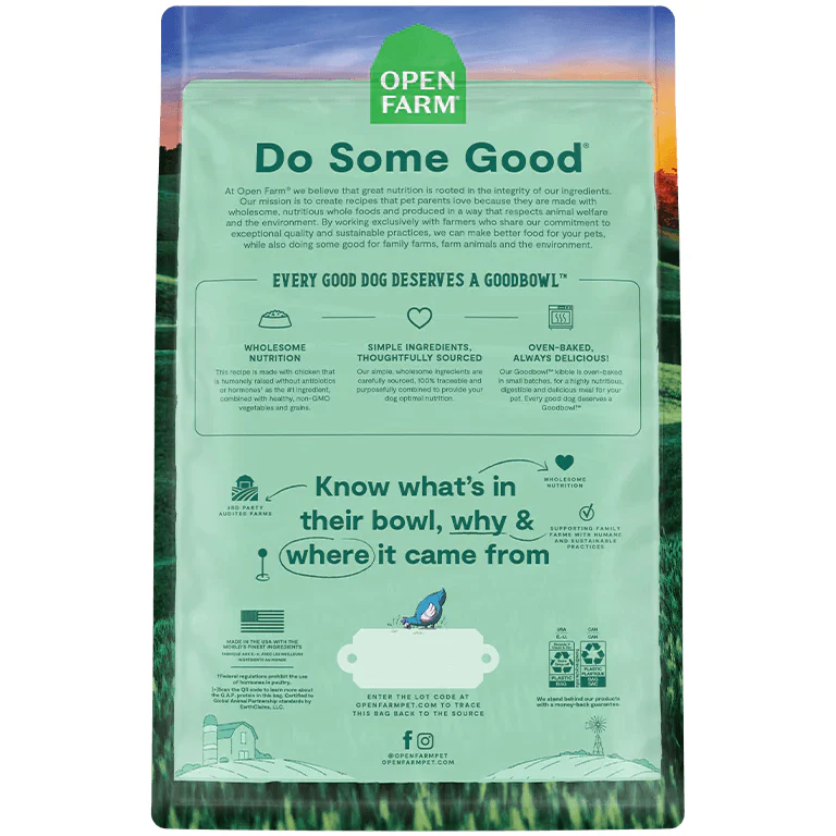 Open Farm GoodBowl Harvest Chicken & Brown Rice Recipe for Dogs - Image 2