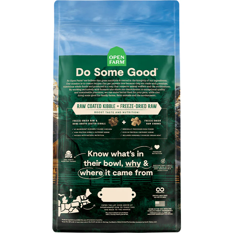 Open Farm Open Prairie Grain-Free RawMix for Cats - Image 2