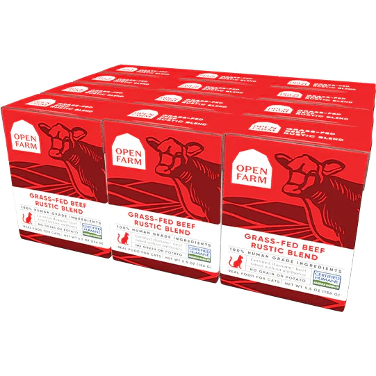 Open Farm Wet Cat Food Grass Fed Beef Rustic Blend - Image 6