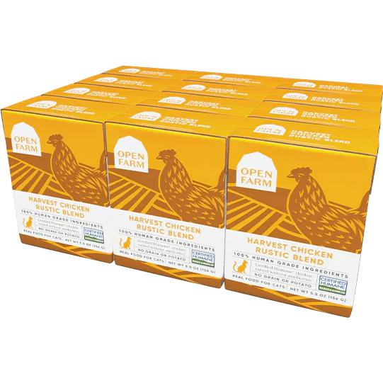 Open Farm Wet Cat Food Harvest Chicken Rustic Blend - Image 6