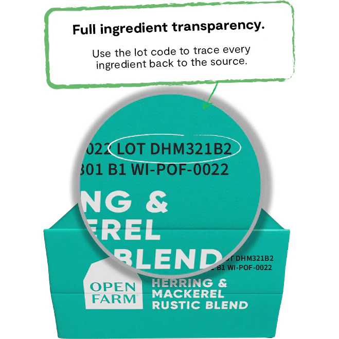 Open Farm Wet Cat Food Herring & Mackerel Rustic Blend - Image 4
