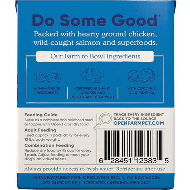 Open Farm Wet Dog Food Chicken & Salmon Rustic Stew - Image 3