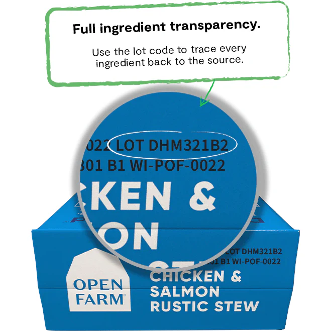 Open Farm Wet Dog Food Chicken & Salmon Rustic Stew - Image 4