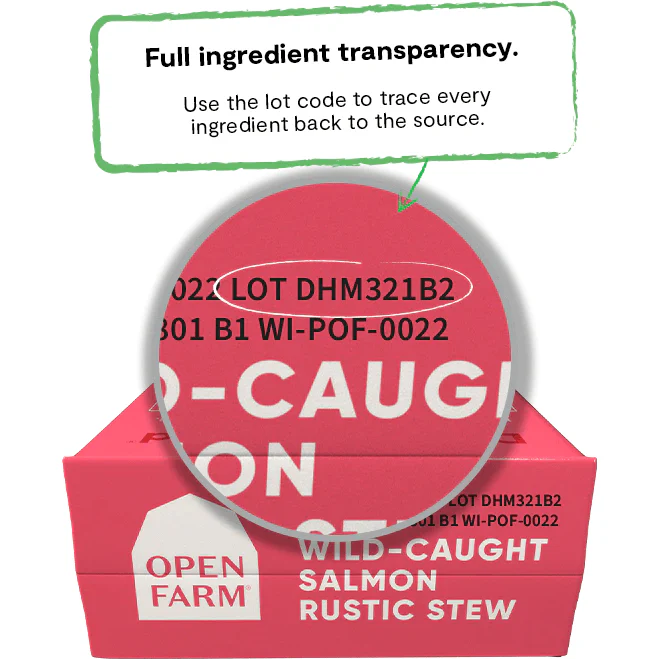 Open Farm Wet Dog Food Wild Caught Salmon Rustic Stew - Image 4