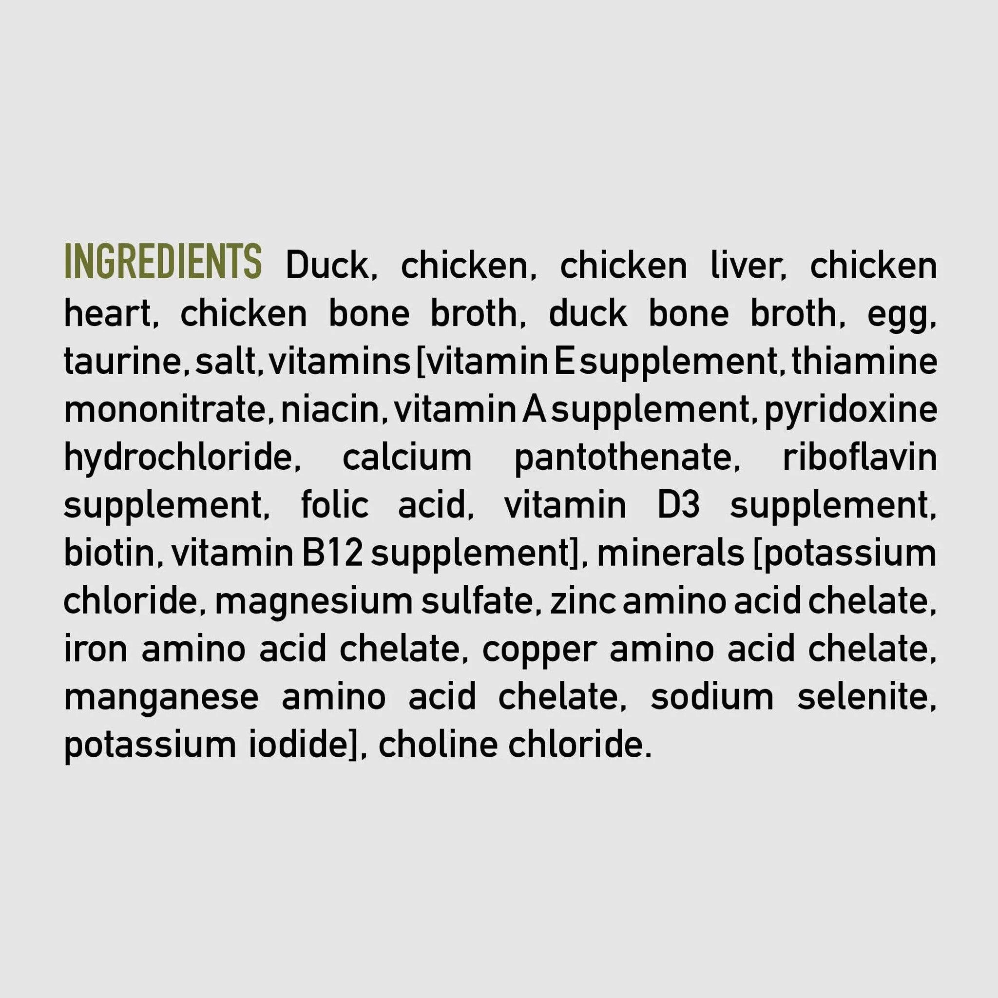 Orijen Duck + Chicken Entrée Wet Cat Food Recipe - Image 5