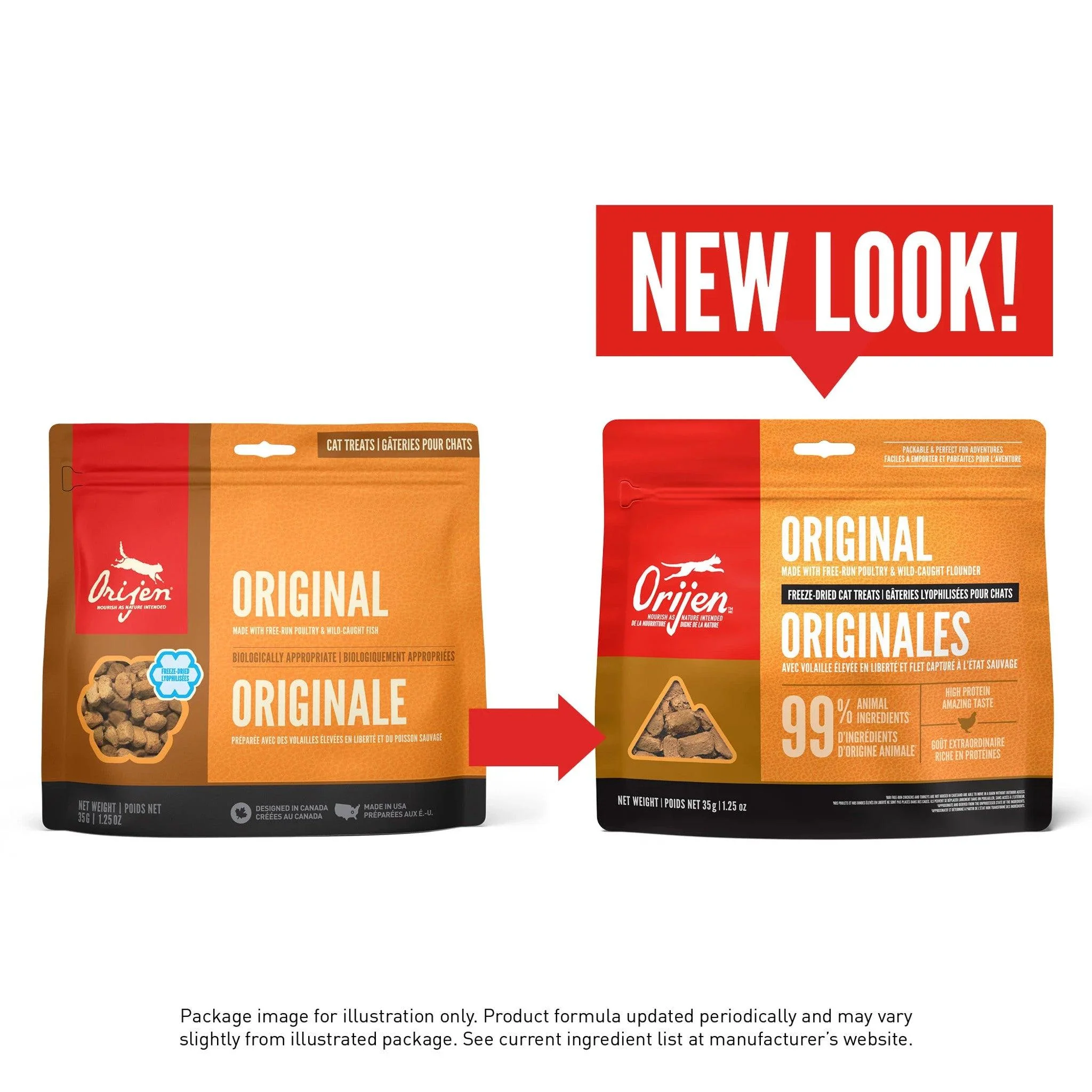 Orijen Freeze-Dried Cat Treats Original - Image 3
